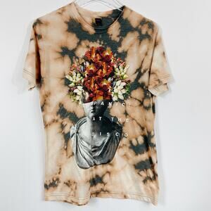 Panic At The Disco Custom Bleached Tie Dye T-shirt